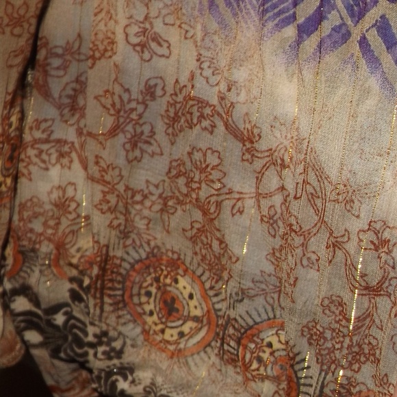 Sheer Top Multiple Colors 1X - Picture 6 of 6